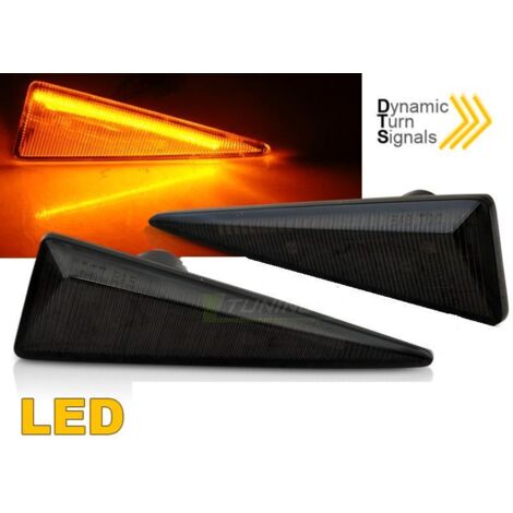 Paire Clignotant Repetiteur Renault Megane Break 2003-2009 Fume Led Dyn-36869160 (1/3)