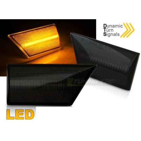 Paire de clignotant repetiteur Opel Vectra C 2002-2008 Fume Led Dynamique-36866726 (1/3)