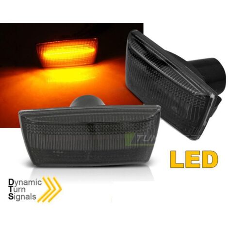 Paire Clignotant Repetiteur Opel Astra H 2004 a 2010 Led Fume Dynamique-31844118 (1/3)