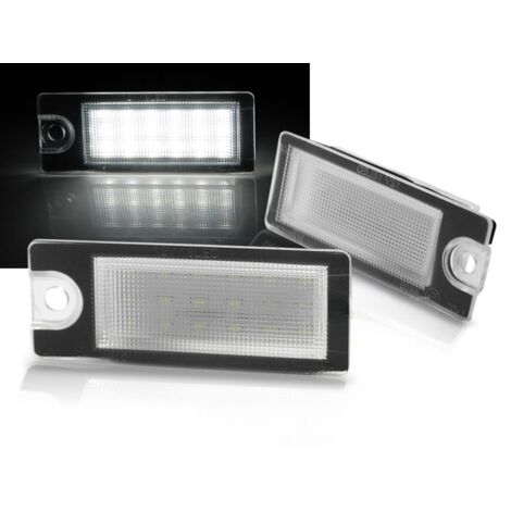 Paire feux de plaque Volvo V70/XC70/S60/S80/XC90 LED-41077449 (1/4)