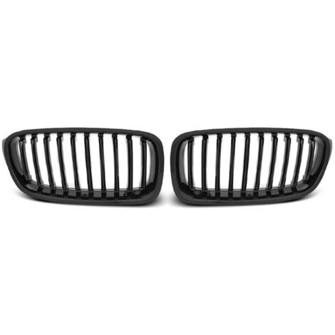 Grilles de calandre BMW serie 3 F30/F31 de 10/2011 a 2018 Noir brillant-27318102 (1/4)