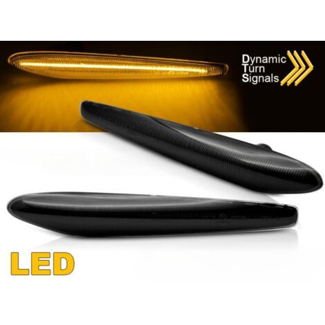 Paire de clignotant repetiteur Alfa Romeo 159 de 2005 a 2011 LED fume-41036395 (1/3)
