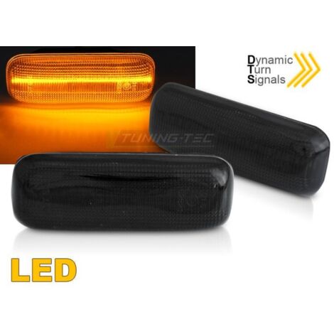 Paire Clignotant Repetiteur Mercedes ML W163 de 1998 a 2005 Led Fume Dyn-37075676 (1/3)