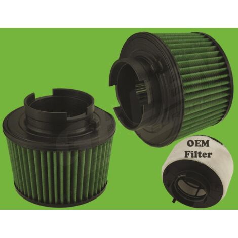 Filtre a air Green pour Audi A5 8T/8F de 2015 a 2016 2.0L TDI-190cv-36667032 (1/2)