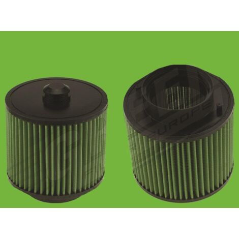 Filtre a air Green pour Audi A6 C6 de 2004 a 2008 2.4L V6-177cv-36682371 (1/2)