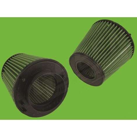 Filtre a air Green pour Audi A4 B8 de 2007-2012 2.7L TDI V6-190cv-36662510 (1/2)