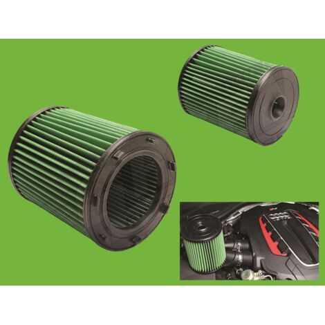 Filtre a air Green pour Audi RS6 C7 de 2013 a 2018 4.0L TFSI-560cv-36701935