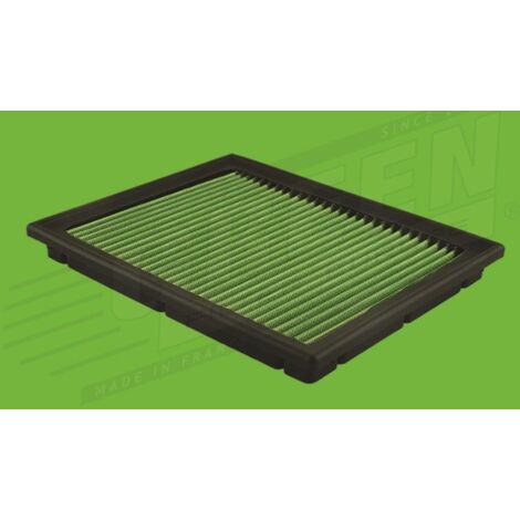 Filtre a air Green pour Audi A4 B6/B7 de 2001 a 2004 1.8L Turbo-170cv-36622704 (1/2)