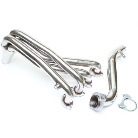 Collecteur d'echappement en inox pour Peugeot 306 1,4 et 1,6 90cv de 1999 à 2001-16455372