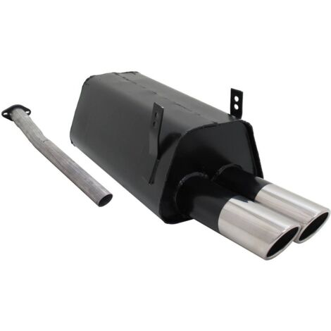 Silencieux Echappement BMW Serie 3 E36 320/323 - 2x76mm SR-27672644