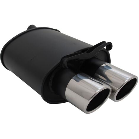 Silencieux Echappement Mercedes SLK R170 96/04 - 2x90mm SR-32568735