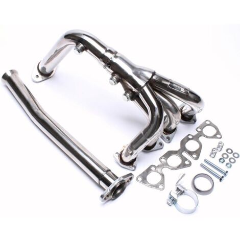 Collecteur d'echappement en inox pour Peugeot 206 1,6 16v de 1998 à 2005-16443060