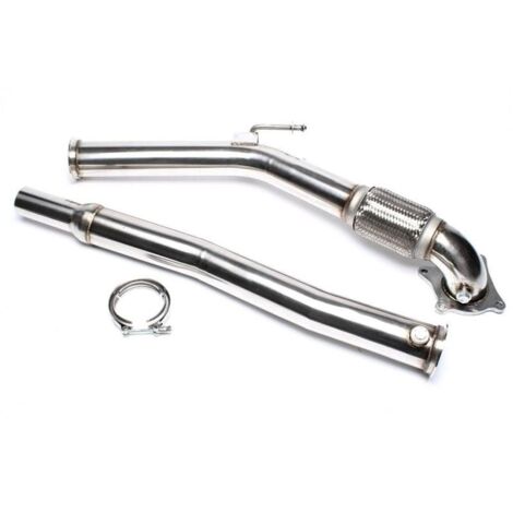 Downpipe Inox pour VW Eos de 2006 a 2015 -2.0TFSI-76mm-sans cata-35787918