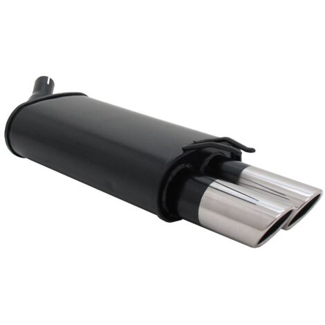 Silencieux Echappement Renault Twingo 93/07 - 2x76mm SR-27672806