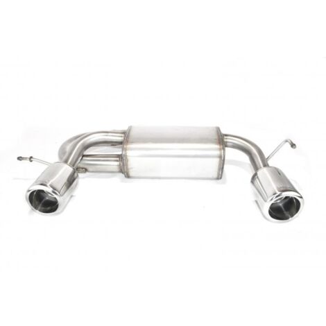 Duplex Echappement Ulter Audi TT Quattro 8N de 1998 a 2005 100mm Inox-38936754