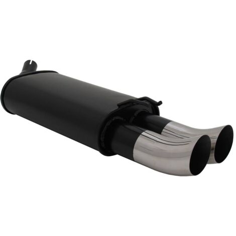 Silencieux Echappement Renault Twingo 93/07 - 2x76mm DTM-13825406