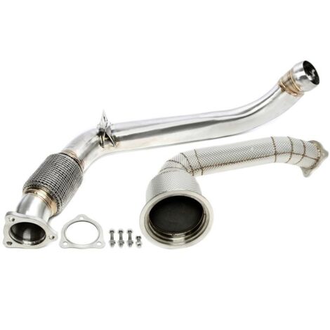 Downpipe Echappement Inox Porsche Panamera S / 4S 3.0T type 971 de 2016 a 2019-41270958 (1/2)