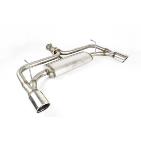 Duplex Echappement Ulter Alfa Giulietta 1.75TBi de 2010 a 2016 100mm Inox-34532214
