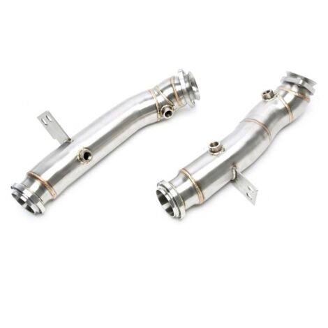 Downpipe Inox pour Mercedes Classe C C205 Cabriolet de 2014 a 2018-76mm-35807226 (1/2)