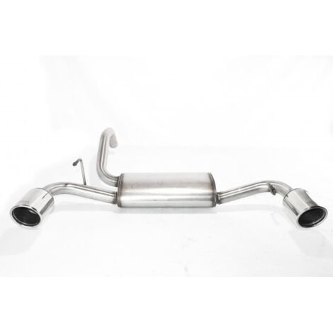 Silencieux Echappement Fiat Ulter 500 Abarth cabriolet 1.4T de 08-21 - 2x100mm-35457024