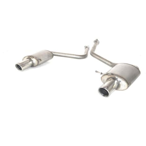 Duplex Echappement Ulter Audi A4 type B6 Break 2000 a 2004 1.8 90mm Inox-39004661