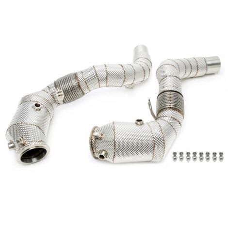 Downpipe Echappement Inox BMW Serie 6 F12/F13/F06 de 2013 a 2017-41160111 (1/3)