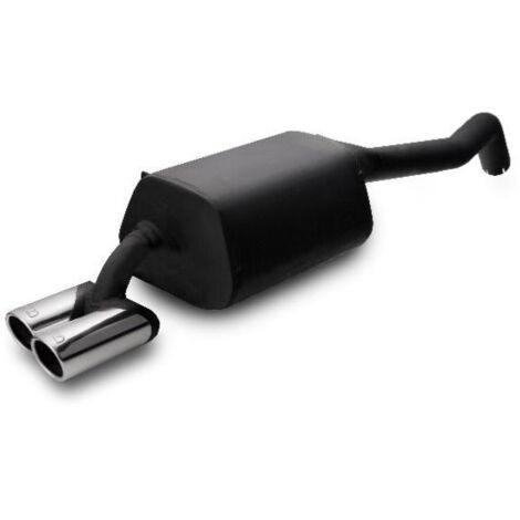 Silencieux Echappement Ulter Renault Megane 3 Coupe 2008-2012 2x70mm-36772929