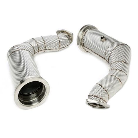 Downpipe Echappement Inox Audi Q8/SQ8/RSQ8 de 2019 a 2024-avec cata-41164663 (1/2)