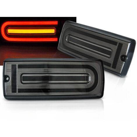 Paire de feux arriere Mercedes classe G W463 90-18 FULL LED BAR Dyn Fume (1/4)