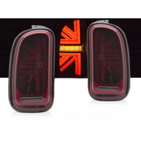 Paire de feux arriere Mini Cooper R55 Clubman de 2007 a 2014 Rouge - FULL Led (1/5)