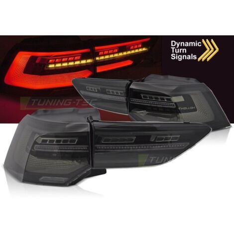 Paire de feux arriere VW Golf 8 19-24 Full LED Dyn Fume