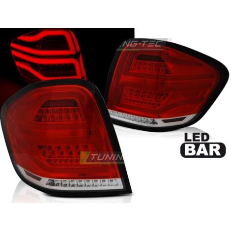 Paire de feux arriere Mercedes Classe M W164 05-08 FULL LED rouge blanc