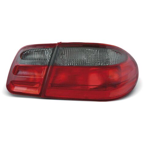 Paire de feux arriere pour Mercedes classe E W210 95-02 rouge fume-27336041 (1/2)