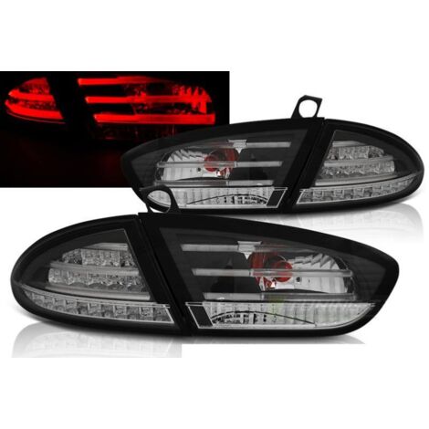 Paire de feux arriere Seat Leon 09-12 LED noir