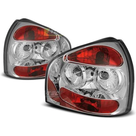 Paire de feux arrière Audi A3 8L 96-00 chrome-27282338 (1/2)