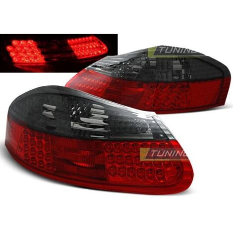 Paire de feux arriere Porsche Boxster 96-04 LED rouge fume