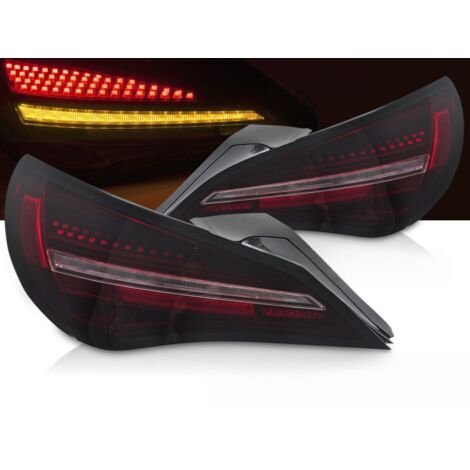 Paire de feux arriere Mercedes CLA C117 de 2013 a 2019 FULL LED Dyn Noir Rouge (1/5)