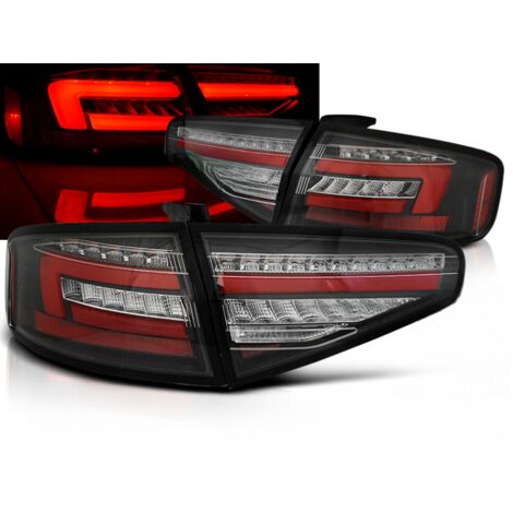 Paire de feux arriere Audi A4 B8 2012 a 2015 berline FULL LED noir