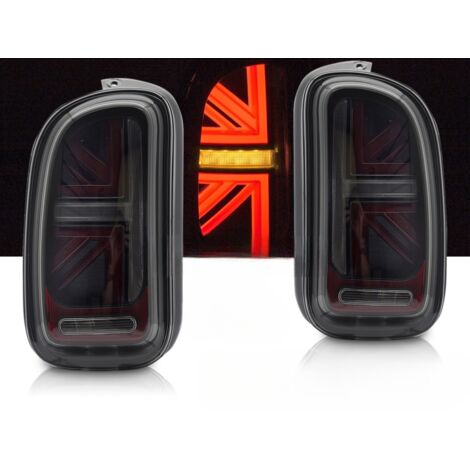 Paire de feux arriere Mini Cooper R55 Clubman de 2007 a 2014 Fume - FULL Led