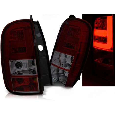 Paire de feux arriere Dacia Duster de 2010 a 2017 LED BAR rouge fume (1/4)