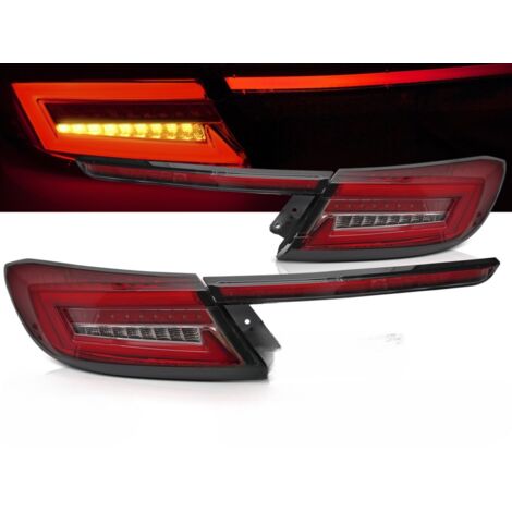 Paire de feux arriere Toyota GR86 de 2021 a 2024 Full LED Rouge Blanc + Dynamic (1/5)