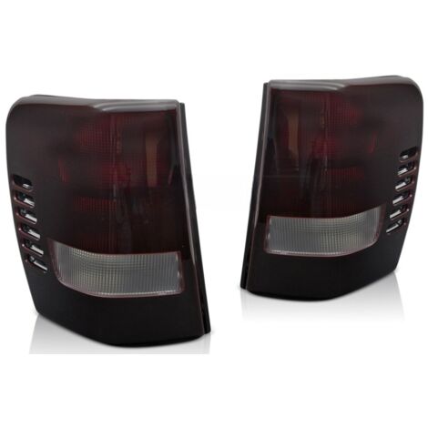 Paire coques feux arriere Jeep Grand Cherokee 99-05 Rouge Sombre-41272554 (1/2)