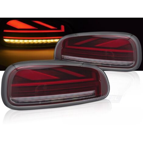 Paire de feux arriere Mini Cooper F54 Clubman de 2015 a 2019 Rouge - FULL Led (1/4)