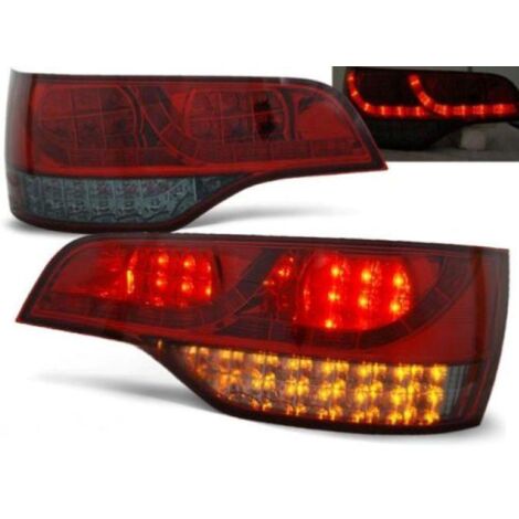 Paire de feux arriere Audi q7 de 2006 a 2009 FULL LED rouge fume