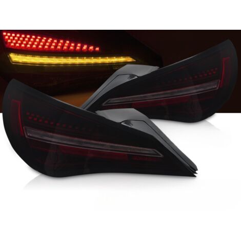 Paire de feux arriere Mercedes CLA C117 de 2013 a 2019 FULL LED Dyn Noir Rouge Fume (1/5)