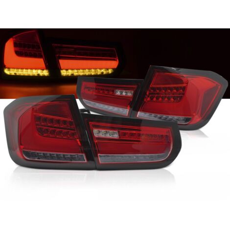 Paire de feux arriere BMW Serie 3 F30 de 2011 a 2015 FULL LED Dyn rouge (1/5)