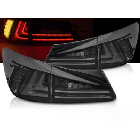 Paire de feux arriere Lexus IS II de 2006 a 2013 FULL LED Fume (1/4)