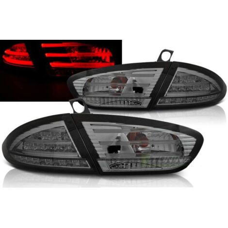 Paire de feux arriere Seat Leon 09-12 LED fume