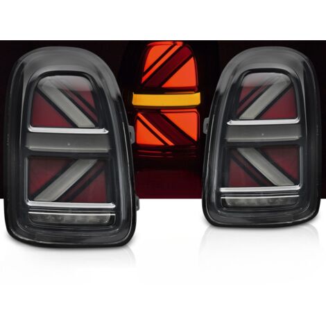 Paire de feux arriere Mini Cooper F60 de 2016 a 2020 FULL LED BAR Fume