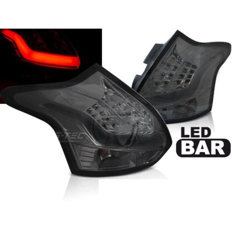 Paire de feux arriere Ford Focus 3 11-14 LED BAR fume